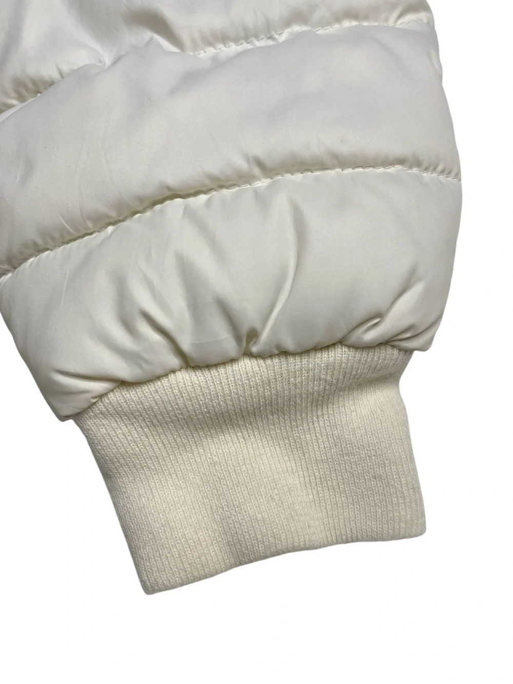 GAP Baby Puffer Pants Ivory Warm Cozy Pull On Unisex 6-12 mo